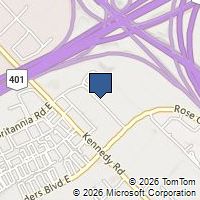 Map Mississauga, ON L4Z1R9, Canada