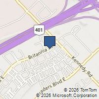 Map Mississauga, ON L4Z1X9, Canada