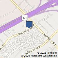 Map Mississauga, ON L4Z3E6, Canada