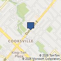 Map Mississauga, ON L5A1W4, Canada