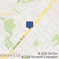 Map Mississauga, ON L5A1X1, Canada