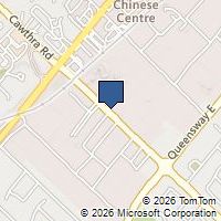 Map Mississauga, ON L5A3P2, Canada