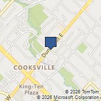 Map Mississauga, ON L5A3V8, Canada