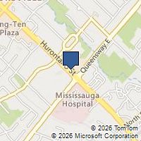 Map Mississauga, ON L5A4K4, Canada