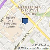 Map Mississauga, ON L5B1M3, Canada