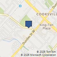 Map Mississauga, ON L5B3Z6, Canada