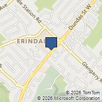 Map Mississauga, ON L5C1C6, Canada