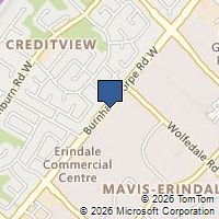 Map Mississauga, ON L5C2S3, Canada