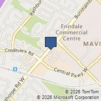 Map Mississauga, ON L5C4E9, Canada