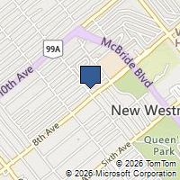 Map New Westminster, BC V3L2H7, Canada