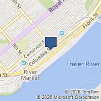 Map New Westminster, BC V3M1A5, Canada