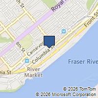 Map New Westminster, BC V3M1A7, Canada