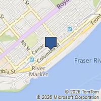 Map New Westminster, BC V3M1A8, Canada