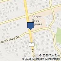 Map Newmarket, ON L3X1V6, Canada