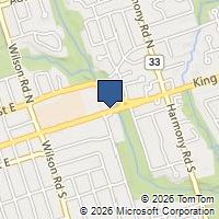 Map Oshawa, ON L1H1G5, Canada