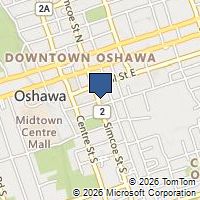 Map Oshawa, ON L1H4G4, Canada