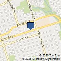 Map Oshawa, ON L1H8J4, Canada