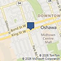 Map Oshawa, ON L1J2J7, Canada