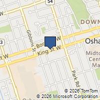 Map Oshawa, ON L1J2J9, Canada