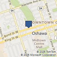 Map Oshawa, ON L1J2L7, Canada