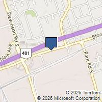 Map Oshawa, ON L1J5Y5, Canada