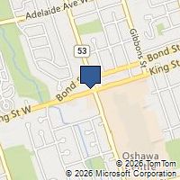 Map Oshawa, ON L1J7J1, Canada