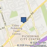 Map Pickering, ON L1V1C1, Canada