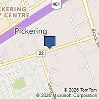 Map Pickering, ON L1W3W1, Canada