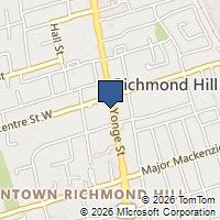 Map Richmond Hill, ON L4C1T6, Canada