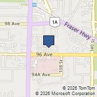 Map Surrey, BC V3T0M1, Canada