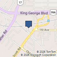 Map Surrey, BC V3V8C3, Canada