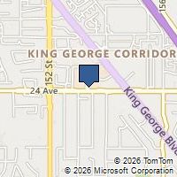 Map Surrey, BC V4A2H9, Canada