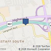 Map Thornhill, ON L3T3M7, Canada