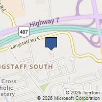 Map Thornhill, ON L3T3Z1, Canada