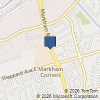 Map Toronto, ON M1B2W2, Canada