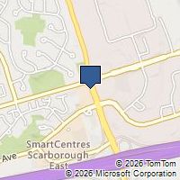 Map Toronto, ON M1B3A4, Canada