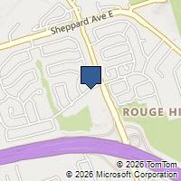 Map Toronto, ON M1B3H1, Canada