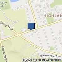 Map Toronto, ON M1C1H1, Canada