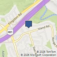 Map Toronto, ON M1C2X1, Canada