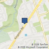 Map Toronto, ON M1E2M4, Canada