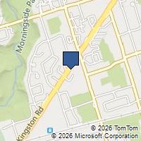 Map Toronto, ON M1E2M5, Canada