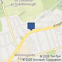 Map Toronto, ON M1E2P4, Canada