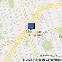 Map Toronto, ON M1E3E6, Canada