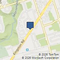 Map Toronto, ON M1E4W1, Canada