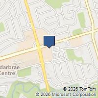 Map Toronto, ON M1G1P4, Canada