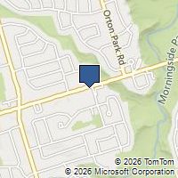 Map Toronto, ON M1G1R2, Canada