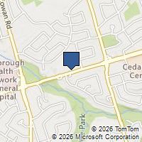 Map Toronto, ON M1H1A4, Canada