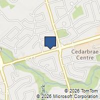 Map Toronto, ON M1H1A6, Canada