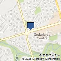 Map Toronto, ON M1H1A7, Canada