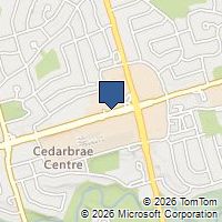 Map Toronto, ON M1H1A9, Canada